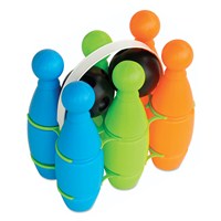 Multi - Colour Plastic Bowling Set - ETOS