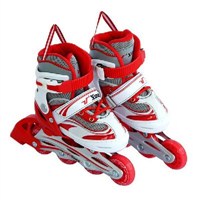 Vinex Inline Skates - Stylus (Adjustable, Red / White)